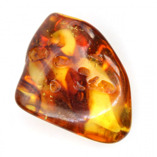 Polished Amber Pebble from Lithuania - Authentic Collector's Item