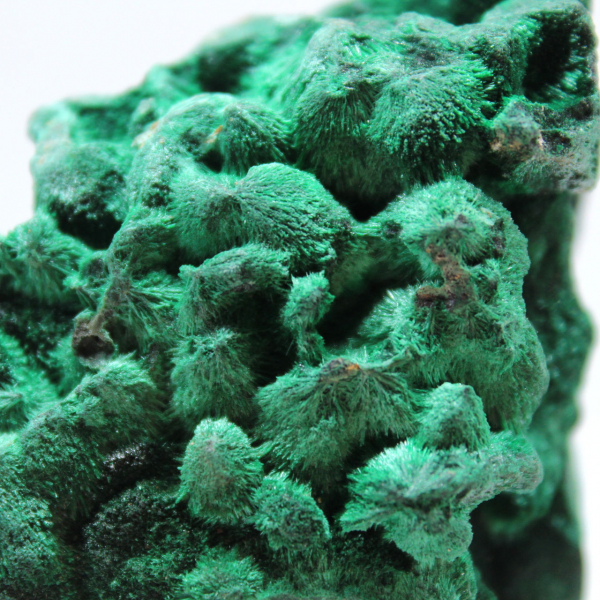 Raw Sample of Fibrous Malachite Raw Sample of Fibrous Malachite