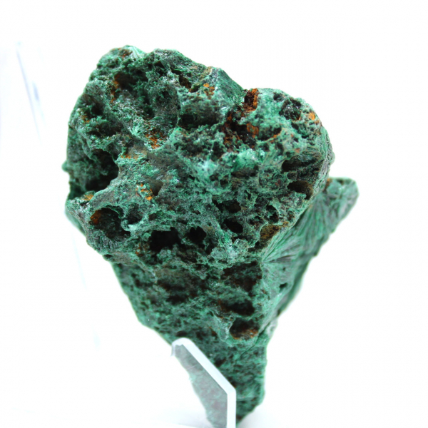 Piece of Raw Fibrous Malachite Piece of Raw Fibrous Malachite