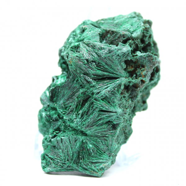 Piece of Raw Fibrous Malachite Piece of Raw Fibrous Malachite
