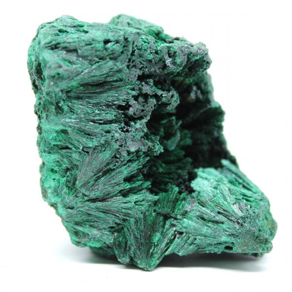 Natural Fibrous Malachite Block Natural Fibrous Malachite Block