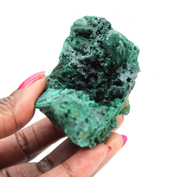 Natural Fibrous Malachite Block Natural Fibrous Malachite Block