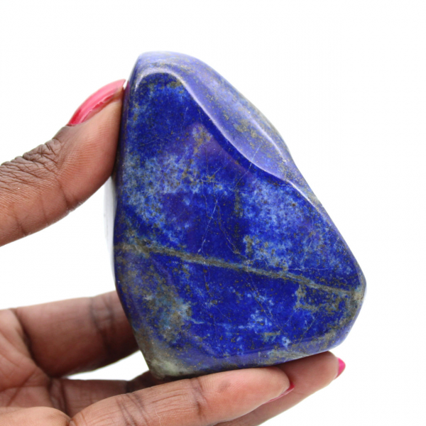 Decorative polished block of lapis lazuli from Afghanistan Decorative polished block of lapis lazuli from Afghanistan