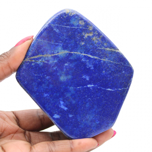Decorative polished lapis lazuli block from Afghanistan Decorative polished lapis lazuli block from Afghanistan