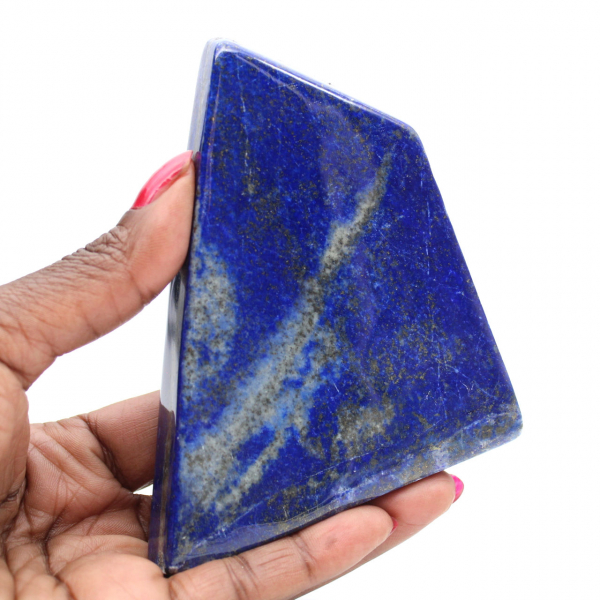 Polished block of Afghan lapis lazuli Polished block of Afghan lapis lazuli