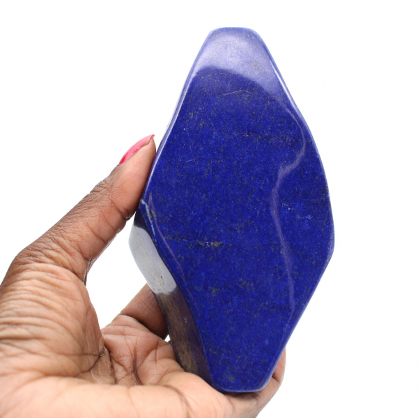 Polished lapis lazuli ornament from Afghanistan Polished lapis lazuli ornament from Afghanistan