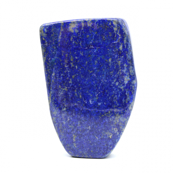 Decorative polished lapis lazuli block