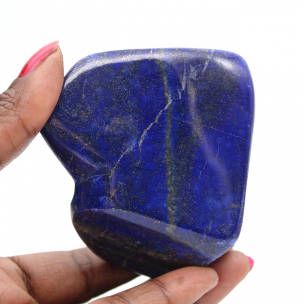 Natural polished lapis lazuli ornament Afghanistan Natural polished lapis lazuli ornament Afghanistan