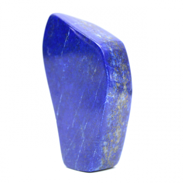 Polished specimen of Afghan lapis lazuli Polished specimen of Afghan lapis lazuli
