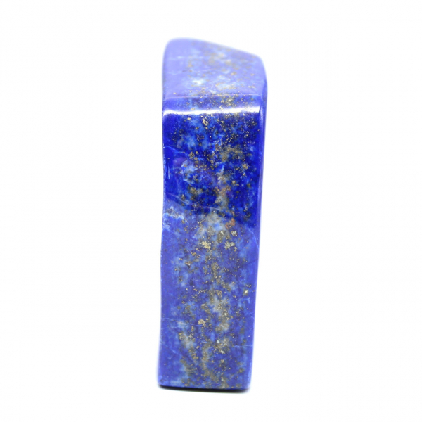 Polished specimen of Afghan lapis lazuli Polished specimen of Afghan lapis lazuli