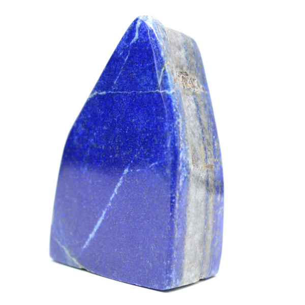 Polished blue lapis lazuli decorative block Polished blue lapis lazuli decorative block