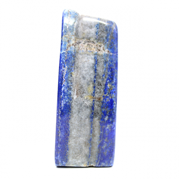Polished blue lapis lazuli decorative block Polished blue lapis lazuli decorative block