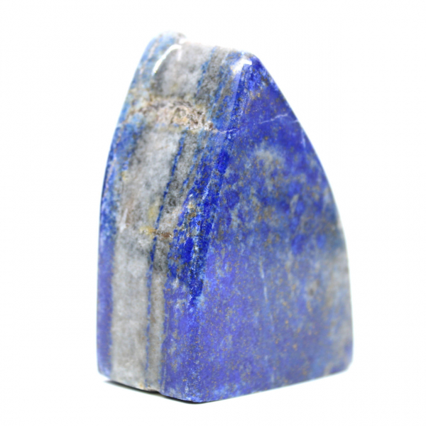 Polished blue lapis lazuli decorative block Polished blue lapis lazuli decorative block