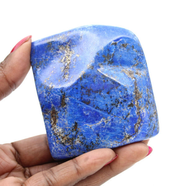 Polished stone Lapis lazuli Afghanistan Specimen Aesthetic