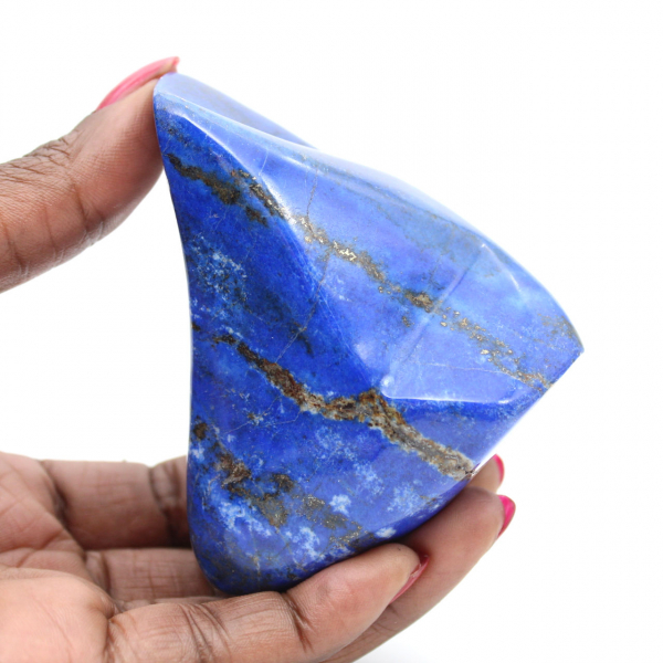 Polished Lapis Lazuli Specimen for Decoration and Collection