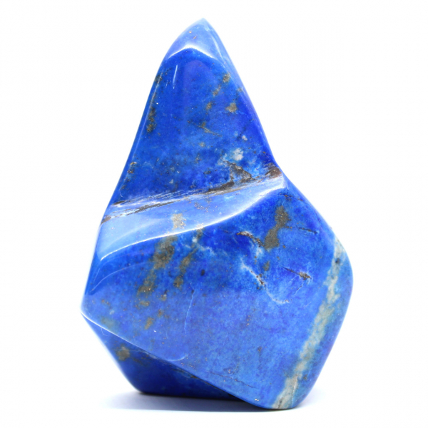 Polished Lapis Lazuli Ornament, Ultramarine Blue Collection