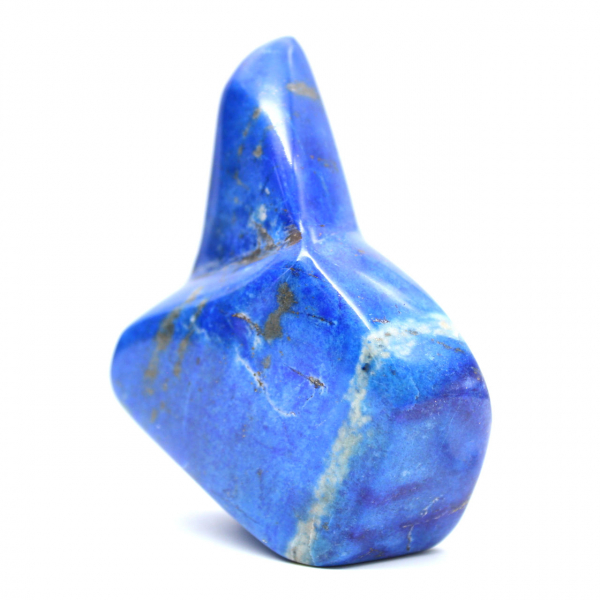 Polished Lapis Lazuli Ornament, Ultramarine Blue Collection