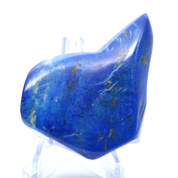 Polished Lapis Lazuli Ornament, Ultramarine Blue Collection