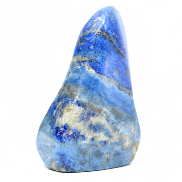 Polished Lapis Lazuli Collectible Stone, Unique Shape