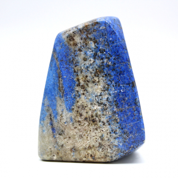 Polished Lapis Lazuli Stone with Natural Inclusions