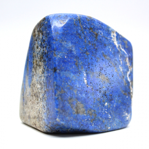 Polished Lapis Lazuli Stone with Natural Inclusions