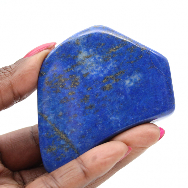 Polished Lapis Lazuli Specimen: Aesthetic and Scientific Quality