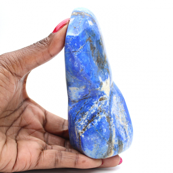 Deep Blue Lapis Lazuli Mineral Ornament from Afghanistan