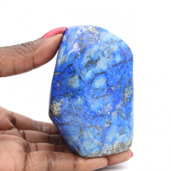 Large Polished Lapis Lazuli Ornamental Stone from Afghanistan