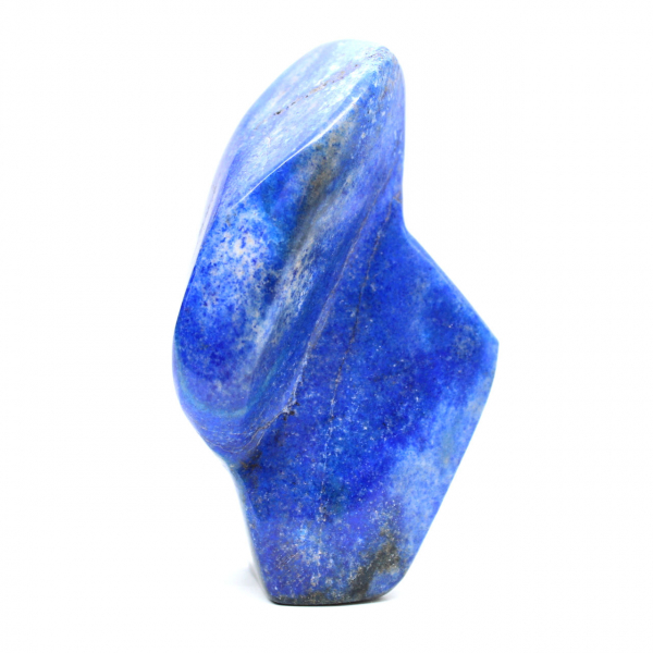 Polished Lapis Lazuli Ornament in Deep Shades