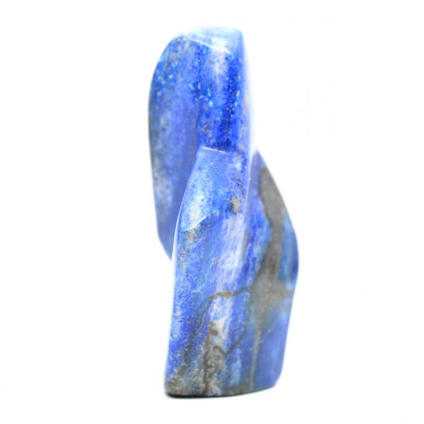 Polished Lapis Lazuli Ornament in Deep Shades