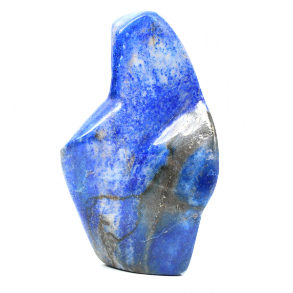 Polished Lapis Lazuli Ornament in Deep Shades