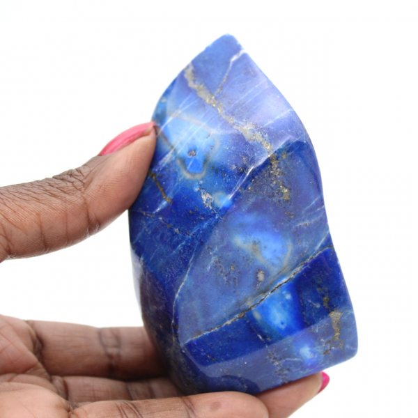 Polished Lapis Lazuli Stone, Authenticity Specimen