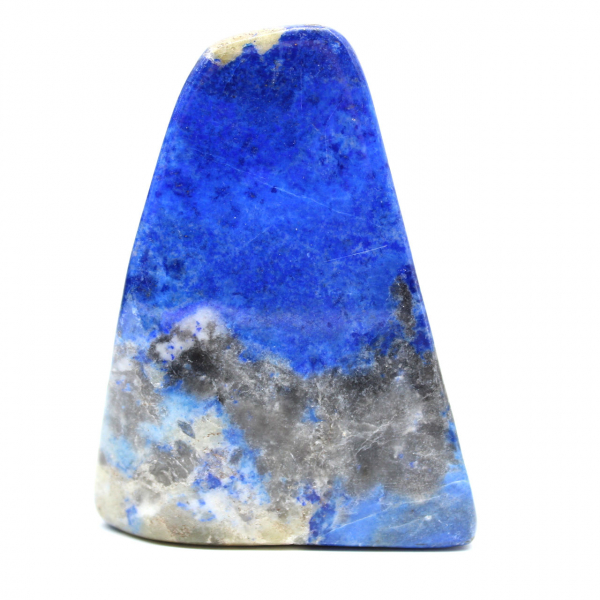 Lapis Lazuli, Polished Ornament with Pyrite Inclusions