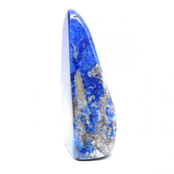Lapis Lazuli, Polished Ornament with Pyrite Inclusions