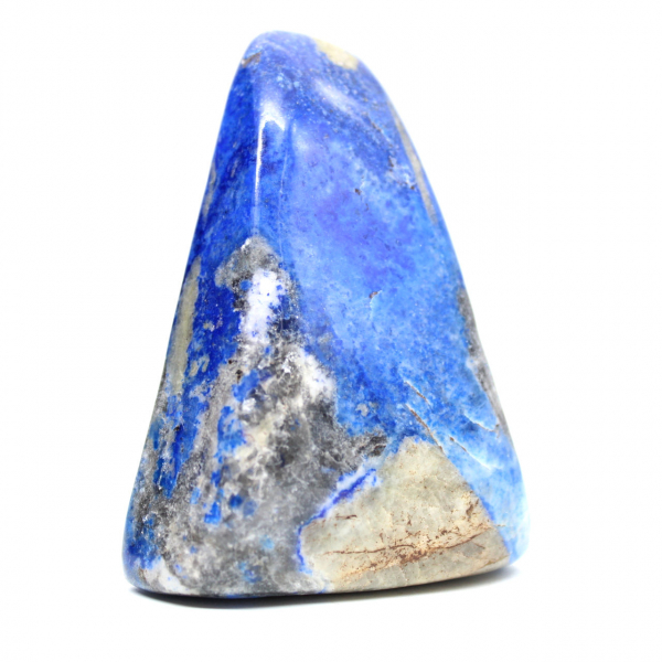 Lapis Lazuli, Polished Ornament with Pyrite Inclusions
