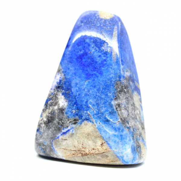 Lapis Lazuli, Polished Ornament with Pyrite Inclusions