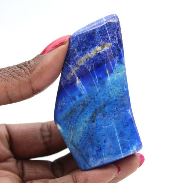 Polished Lapis Lazuli, Small Specimen of Authenticity