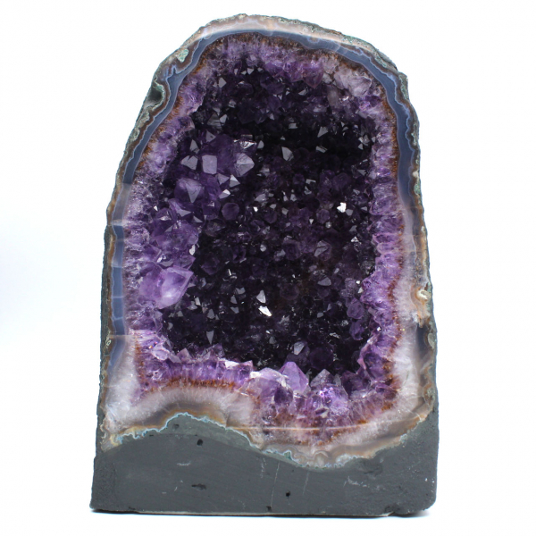 Large Brazilian amethyst geode for interior decoration and collection