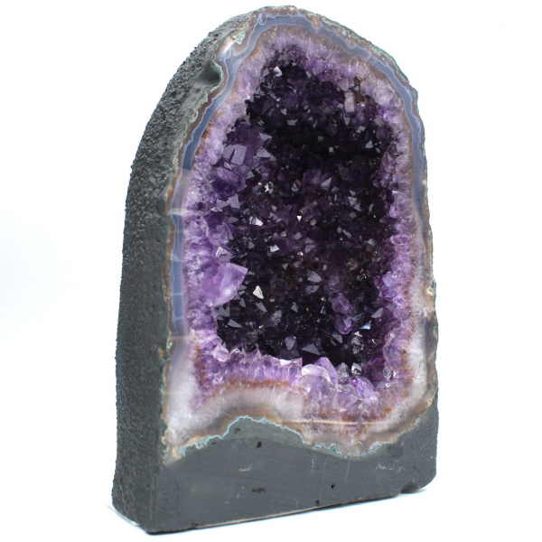 Large Brazilian amethyst geode for interior decoration and collection