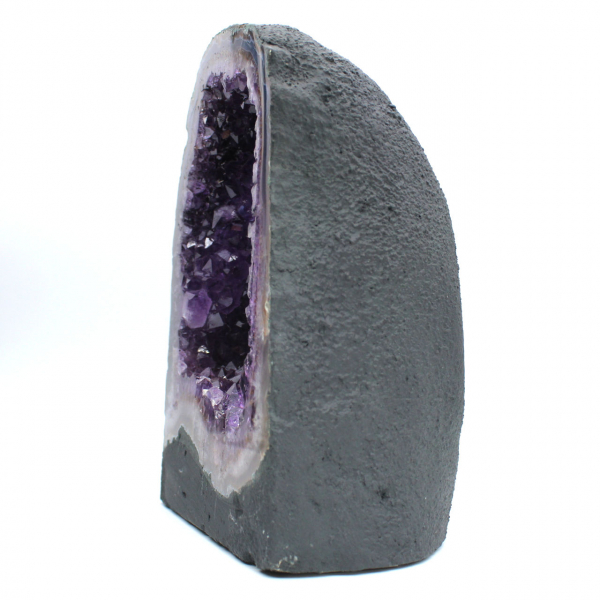 Large Brazilian amethyst geode for interior decoration and collection