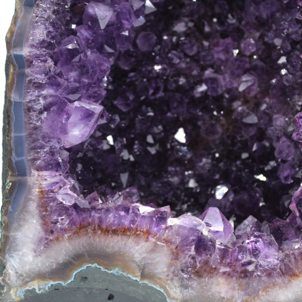 Large Brazilian amethyst geode for interior decoration and collection