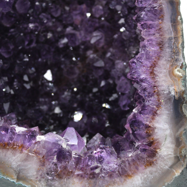 Large Brazilian amethyst geode for interior decoration and collection