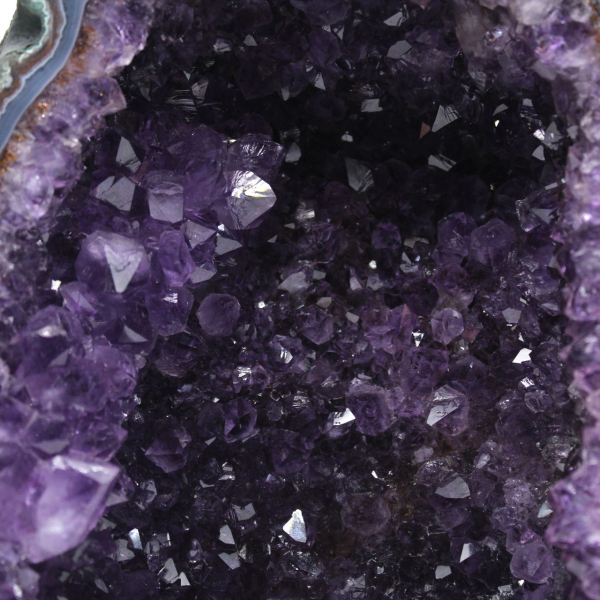 Large Brazilian amethyst geode for interior decoration and collection