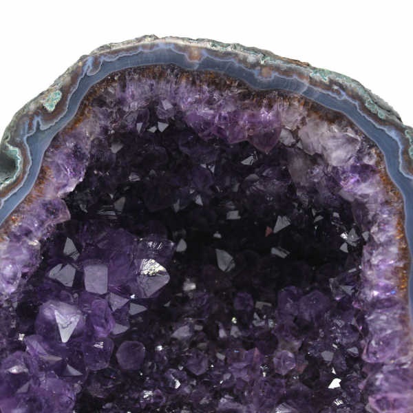 Large Brazilian amethyst geode for interior decoration and collection
