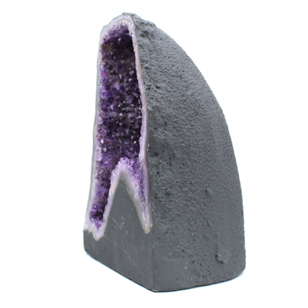  Unique high-quality Brazilian amethyst geode with stable base