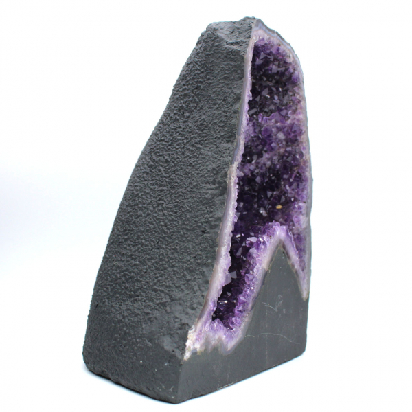  Unique high-quality Brazilian amethyst geode with stable base