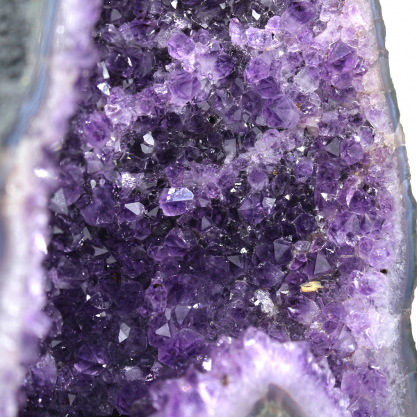  Unique high-quality Brazilian amethyst geode with stable base