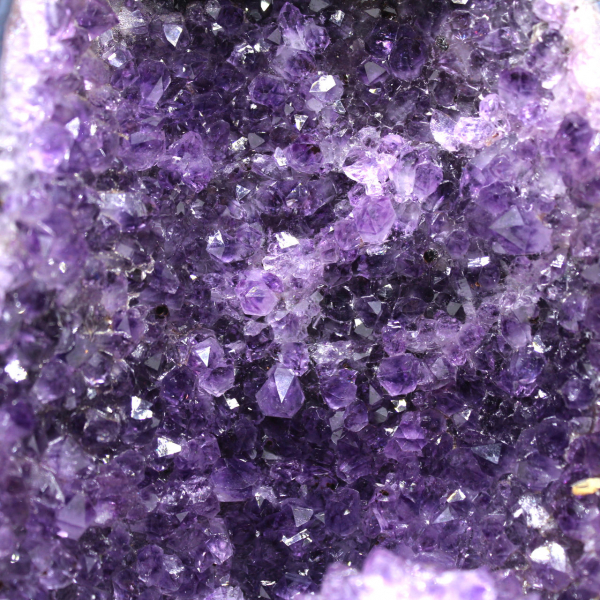  Unique high-quality Brazilian amethyst geode with stable base
