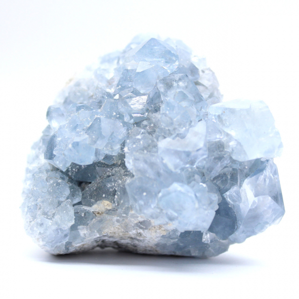 Madagascar Blue Celestite Collector's Coin