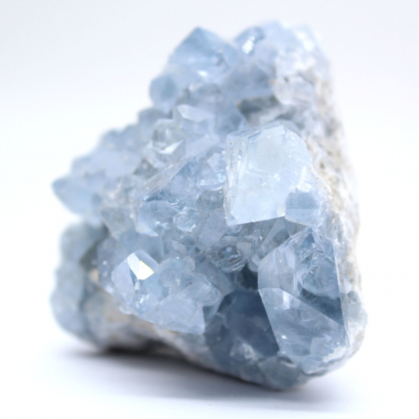 Madagascar Blue Celestite Collector's Coin